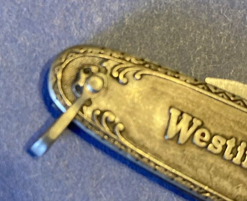 Vintage advertising Westinghouse Coolers 2blade, Pocket Pen Knife, no maker mark