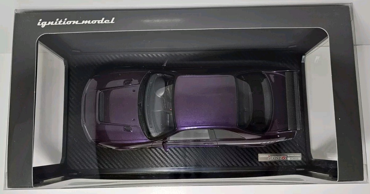 1/18 Ignition Model Nismo R33 GT-R 400R Midnight Purple Nissan