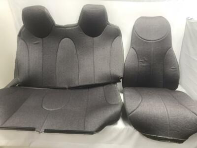 2001-2007 INTERNATIONAL 4300 ( AIR RIDE) COMPLETE UPHOLSTERY  GRAY MORDURA