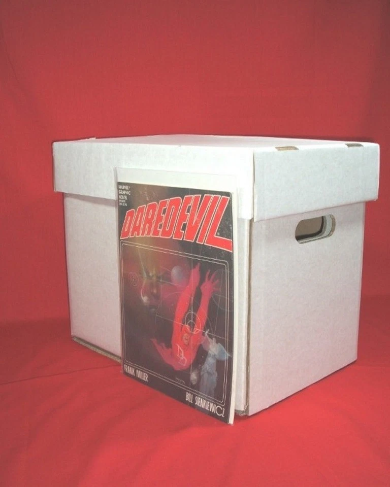 3 Magazine / 2000AD Size Comic Boxes - A4 Office Storage
