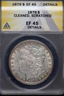 1879 Morgan Silver Dollar ANACS XF-45 Details *DoubleJCoins* JL1100-07