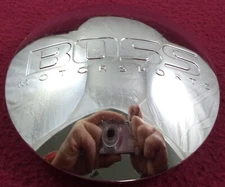 Boss Motorsports Wheels Chrome Custom Wheel Center Cap # 3156 (1)