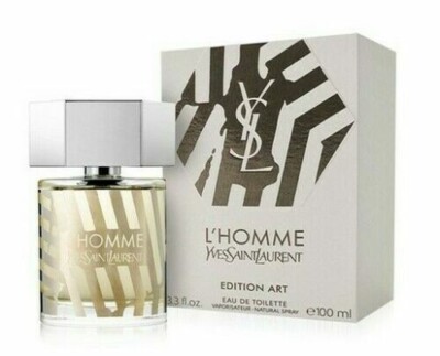 L'Homme Yves Saint Laurent EDITION ART 3.3 oz Eau de Toilette Spray Men's,