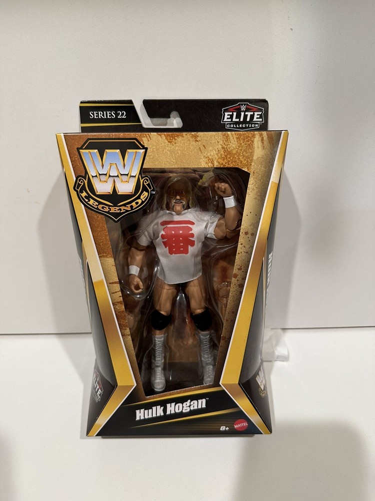 WWE Mattel Hulk Hogan Legends Series 22 Elite Wrestling Action Figure Toy WWF