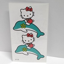 Hello Kitty Temporary Tattoos for Kids - Waterproof, Easy to Apply, 4