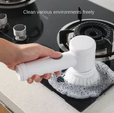 Scrubber Electric Spin Cordless Power Brush Cleaning Heads Rechargeable Cleaner