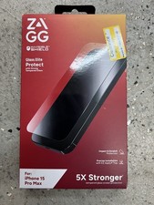 ZAGG Glass Elite Screen Protector Apple iPhone 15 Pro Max - Clear