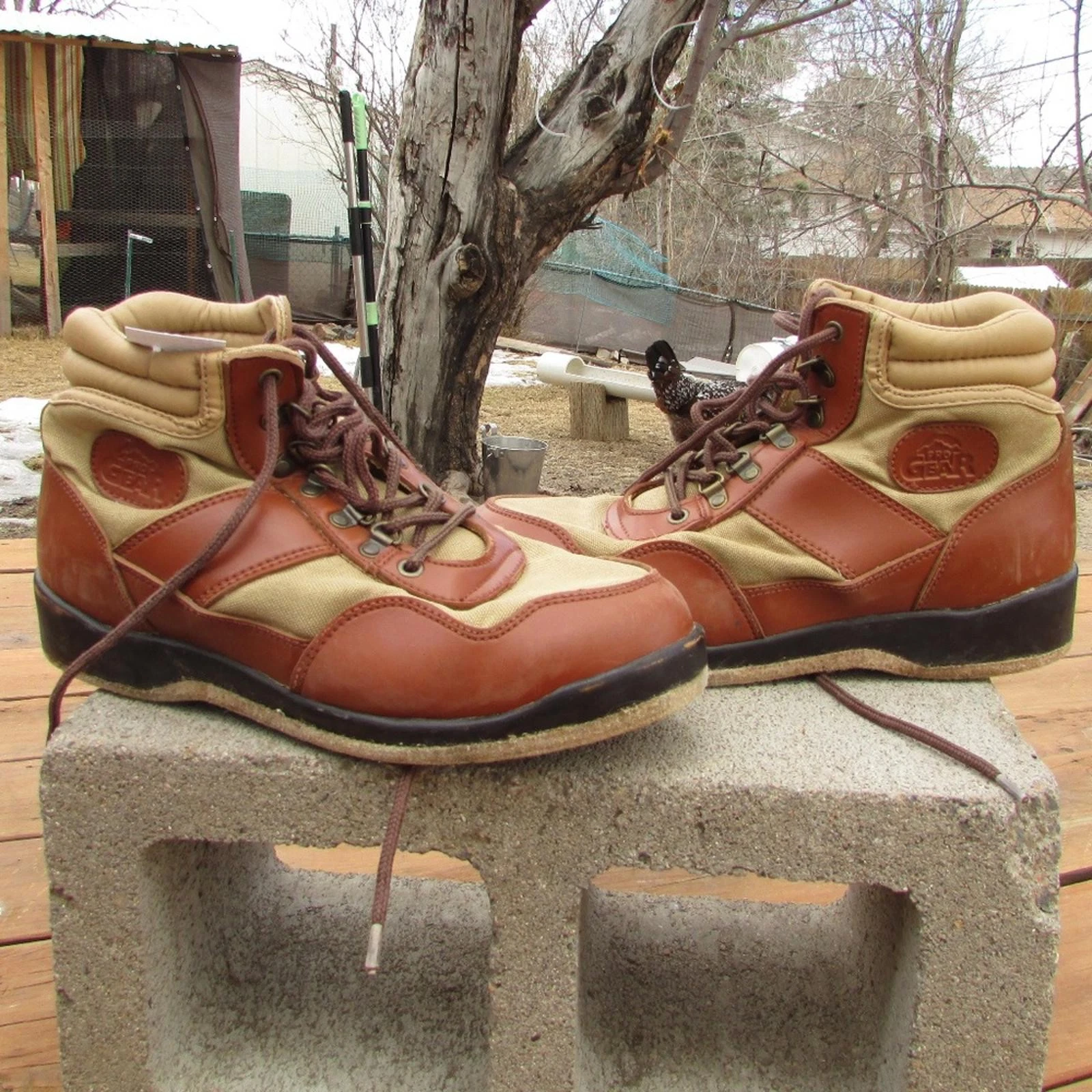 Hodgman Lakestream Vintage fly fishing wading boots