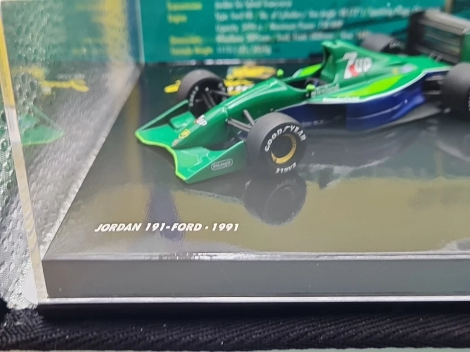 Minicha F1 1:43 #402109192 Jordan Set 1/5 1991/1992 Ford 191 u. Yamaha mit OVP  - Bild 4 von 4