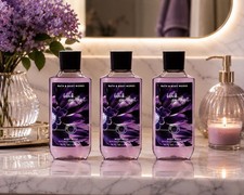 Bath Body Works Black Amethyst Bath Shower Gel Wash Set Of 3