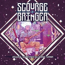 Scourgebringer Video Game Soundtrack Chiming Tree White In Blue Colored Vinyl LP