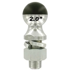Andersen Hitches Greaseless Hardball 2" Trailer Tow Ball 1" Shank 8K lbs V5 Cert
