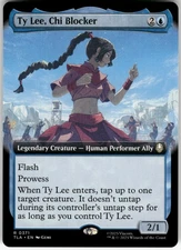 MTG - Ty Lee, Chi Blocker (Extended Art) 371 Avatar: The Last Airbender R