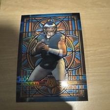 2025 Panini Mosaic Jalen Hurts Jumbo Stained Glass Oversize Eagles
