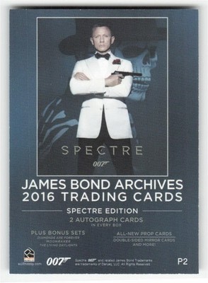 2016 James Bond Archives SPECTRE Edition #P2 Promo | eBay