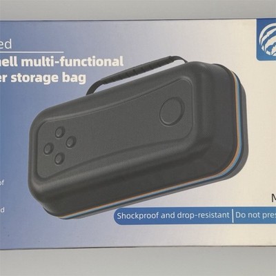 Black Hard Shell Case for NS2, Partitions, Padded, Shockproof, Water-Resistant