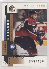 2001-02 SP Authentic SP Limited 59/150 Markus Naslund #85 0x1m