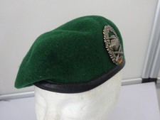 (B19-46) Original Bundeswehr Barett grün: Panzergrenadier-Truppe Gr. 55