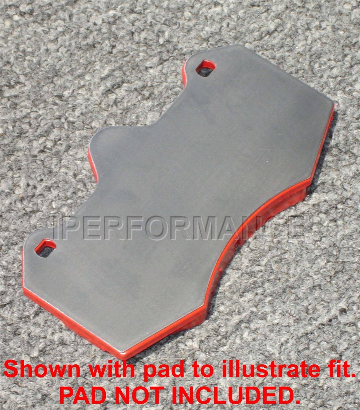 Titanium Brake Pad Shim Heat Shield Set for McLaren 12C; R59; Iron Discs Front