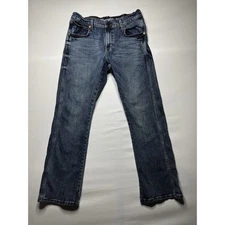 Wrangler Retro Men's Relaxed Fit Bootcut Blue Denim Jeans - Size 30x28.5