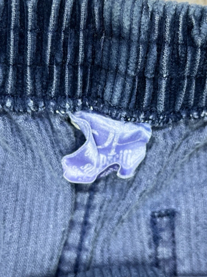 Vintage OP Ocean Pacific Blue Corduroy Women’s Shorts Size S - Image 3 of 4