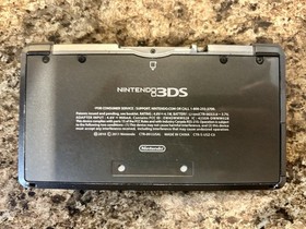 Nintendo 3DS Handheld System Black US Model with Charger and 9 Games Tested