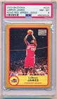 2003-04 Bazooke LeBron James Road Red Jersey Gold Rc #223 PSA 8 - POP 122