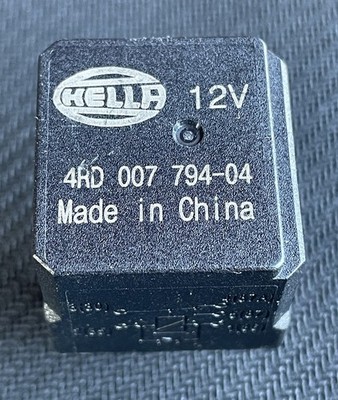 Hella 4RD 007 794-04 Relay 12 V 4RD00779404 | eBay