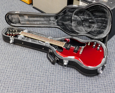 2024 Epiphone SG Special P-90 Electric Guitar w/Case! Sparkling Burgundy! NICE!