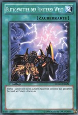 YuGiOh Blitzgewitter der Finsteren Welt SDGU-DE024 Common NM 1st