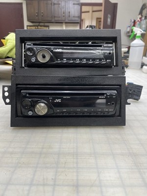 2 JVC AM FM Radio CD MP3 Player Receiver Car Stereo Front KD-R210 AS IS