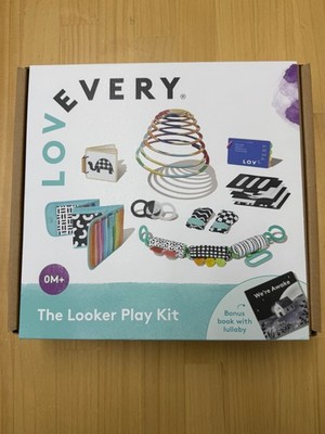Lovevery The Looker Play Kit Baby Learning Toy 0M+ with Bonus Book