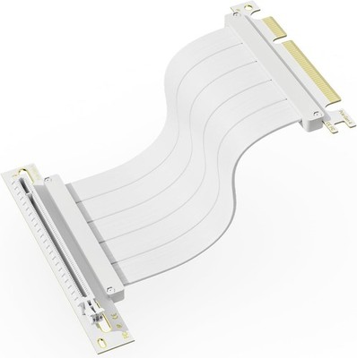 Vertical GPU Mount Bracket with PCIe 4.0 Riser Cable, 200mm x16 High Speed Ex...