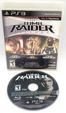 Tomb Raider: Trilogy (Sony PlayStation 3, 2011) GAME & CASE