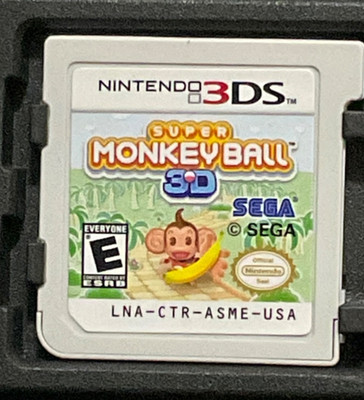 Super Monkey Ball: 3D (Nintendo 3DS, 2011)