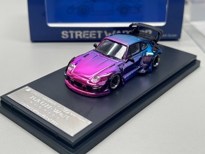 SW 1/64 Porsche RWB 993 Diecast Model Car--Five color choices