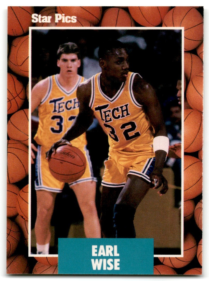 1990-91 Star Pics Medallion Earl Wise Tennessee Tech Golden Eagles #31