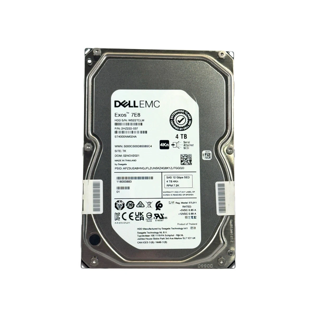 Dell 4TB Internal Hard Disk Drives for sale | eBay