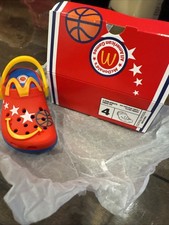 McDonald's Crocs Happy Meal Toys March Madness 2026 NEW 4 5-Star Athlete Red