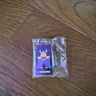 Undertale Asgore Acrylic Keychain Dot Art Official Series Character