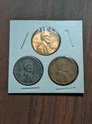 3 San Francisco Mint Lincoln Pennies (1940-S, 1943-S and 1968-S) - FREE SHIPPING