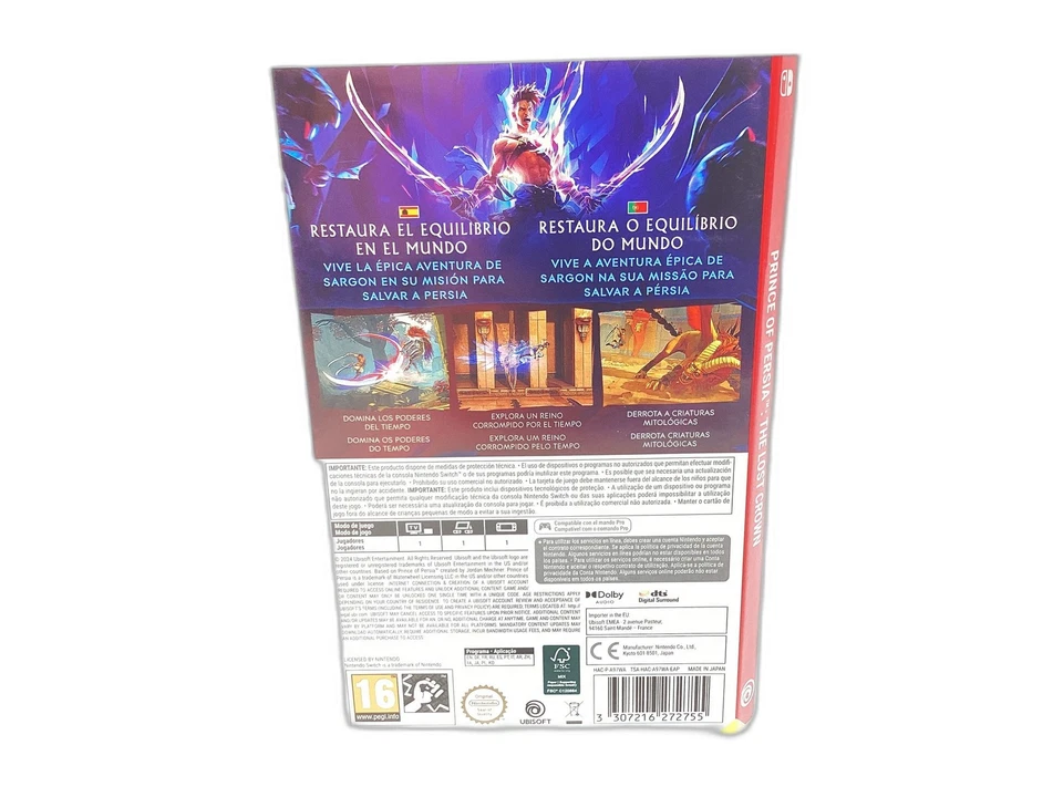JUEGO NINTENDO SWITCH PRINCE OF PERSIA THE LOST CROWN N-SWITCH 20375268, foto 2 de 4