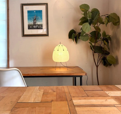 Isamu Noguchi AKARI 1AD Lantern Table Lamp Authentic Japanese