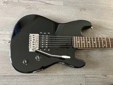 Encore electric guitar black (hardly used)