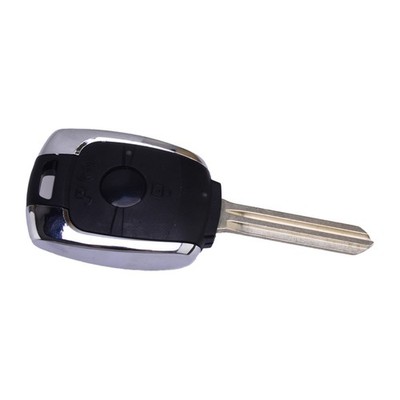 Car Key Fob Uncut Shell Case fit for Ssangyong Actyon Kyron Rexton Korando