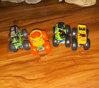 Hot Wheels Monster Jam Grave Digger Diecast Monster Truck Lot of 4 — photo 1