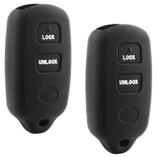 2 Remote Skin Jacket Silicon Rubber Cover For Toyota 2b (HYQ12BBX)