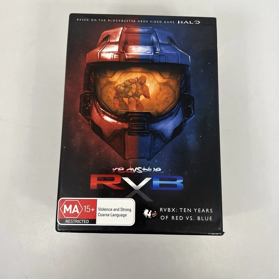 Rooster Teeth Red vs Blue Seasons 1-13 DVD Box Set Halo TV Show Region All - Image 2 of 4