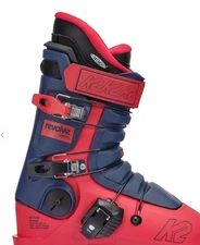 K2 Revolve Ski Boots 2025 Mens MP 28.5 Brand New Red Blue 5542
