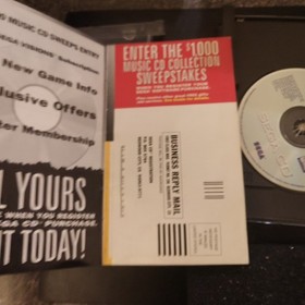 Dark Wizard (Sega CD, 1994) Complete with Registration Card